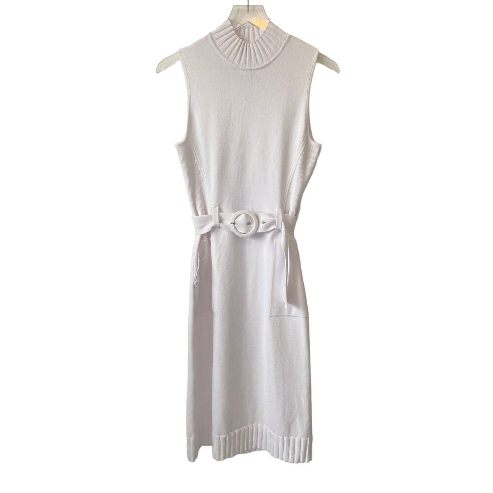 I.N.C WHITE SWEATER DRESS SIZE SMALL NWOT - Picture 2 of 7